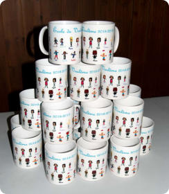 Mugs pour l'école